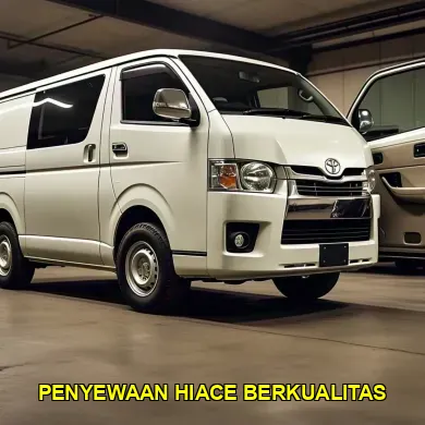 penyewaan hiace berkualitas